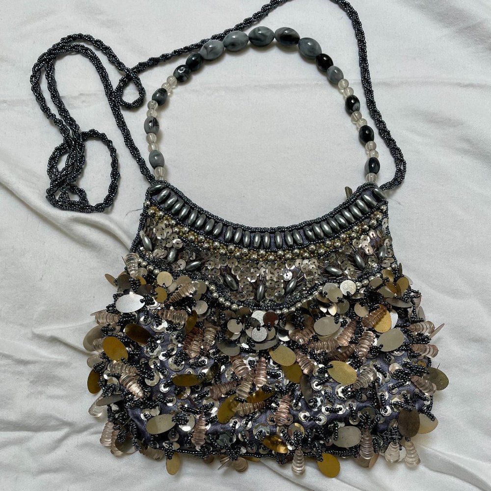 Gorgeous Sparkly Beaded Evening Bag.